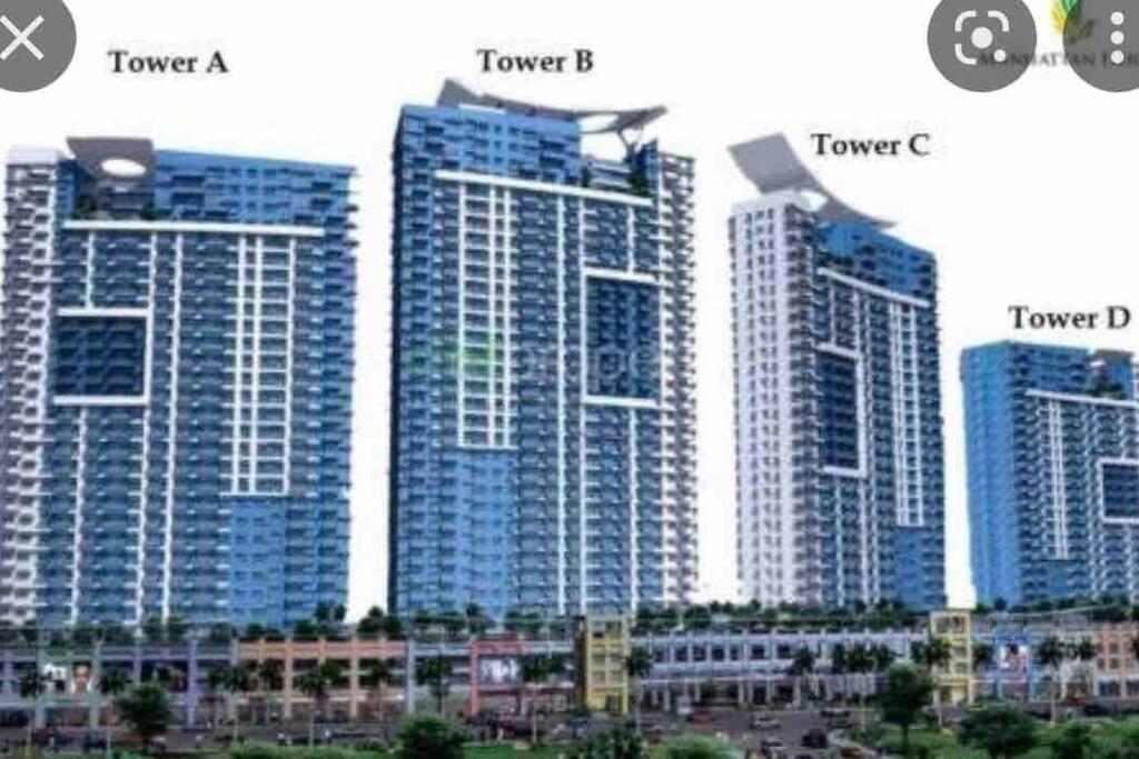Cubao Manhattan Heights, Unit 8Bc Tower B, 1 Br Manila Ngoại thất bức ảnh